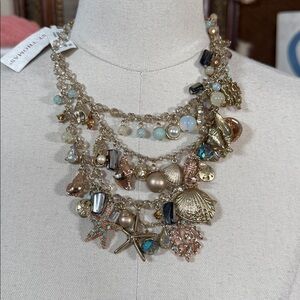 Elegant Multi-Color Sea-Inspired Necklace
